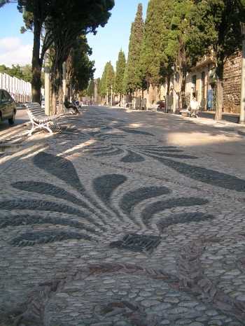 Via de l'Imperi Roma (Cobbled Mosaic)